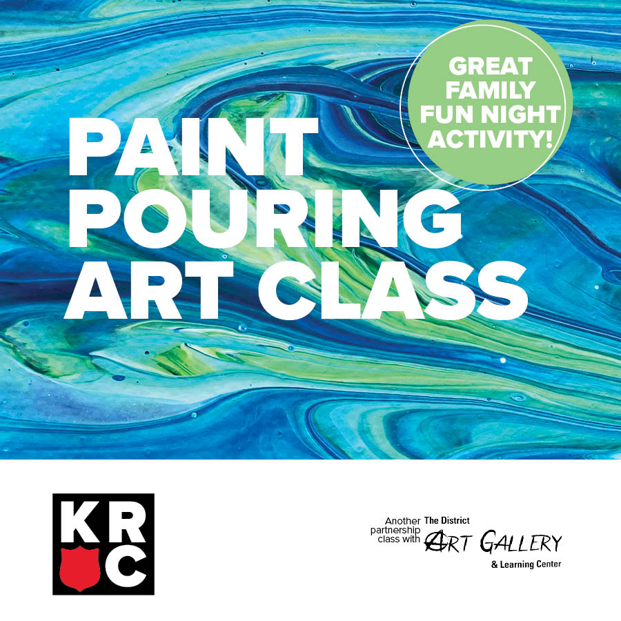 Paint Pouring-Social Media