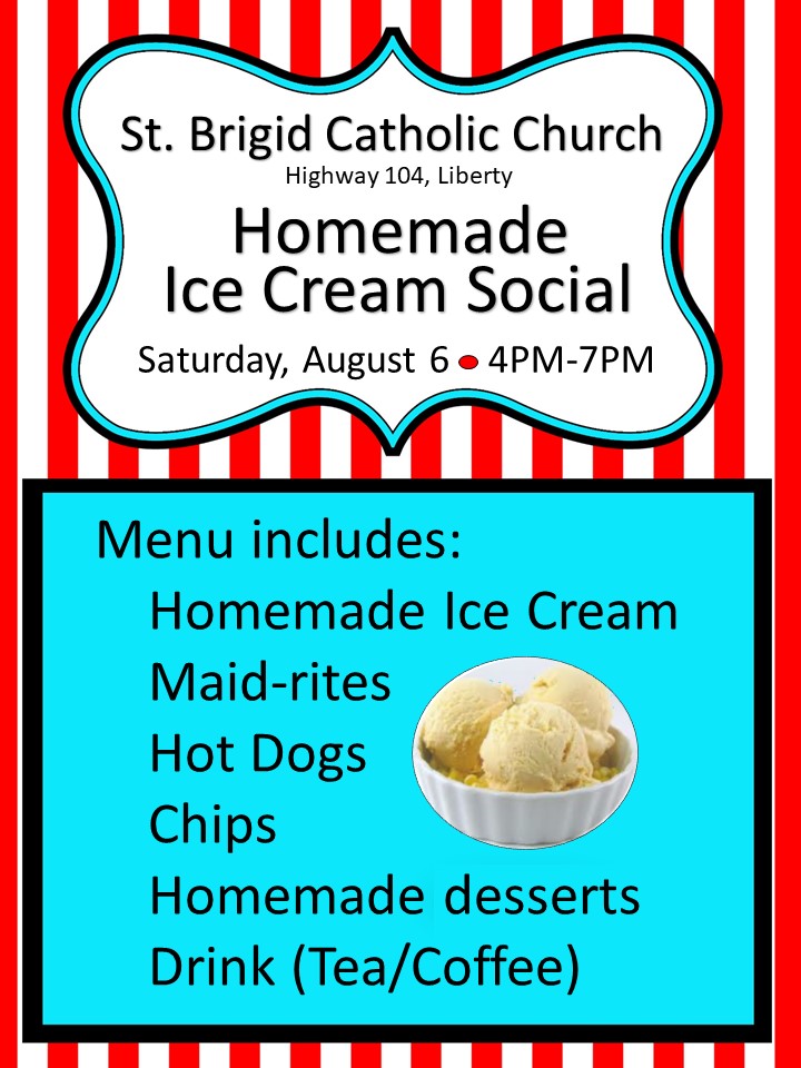 St. Brigid Homemade Ice Cream Social