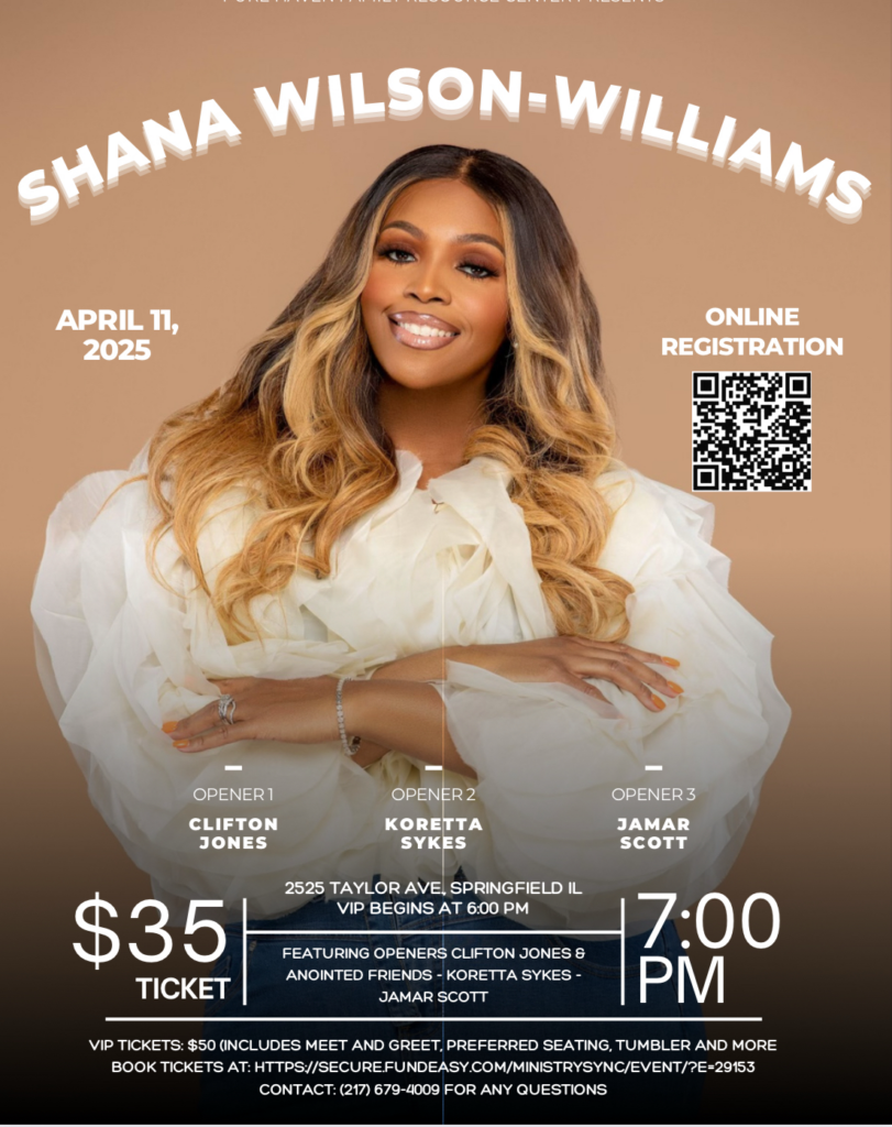 Shana Wilson Williams Flyer with QR Shana Wilson Williams Flyer with QR