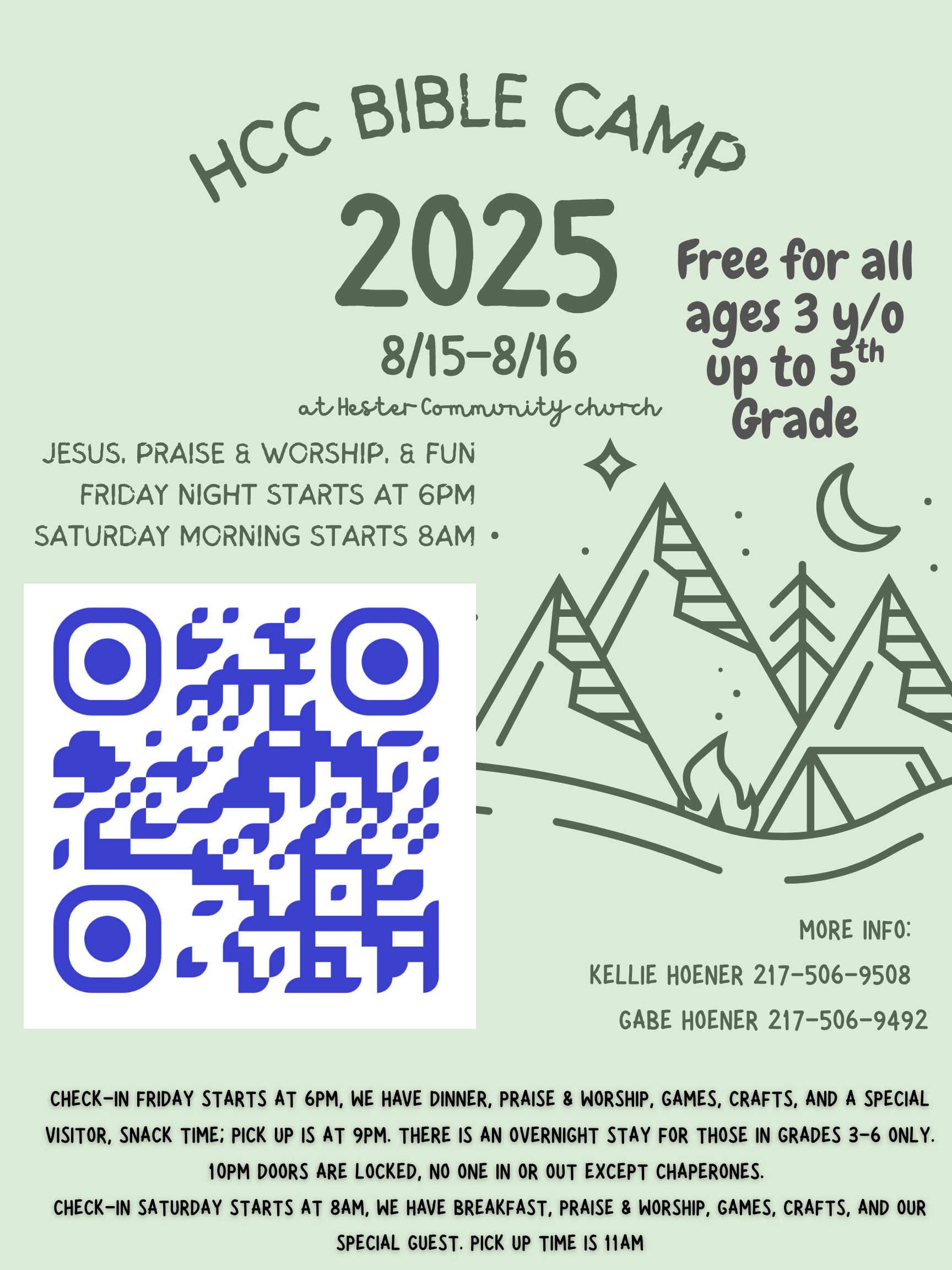 HCC Bible Camp 2025